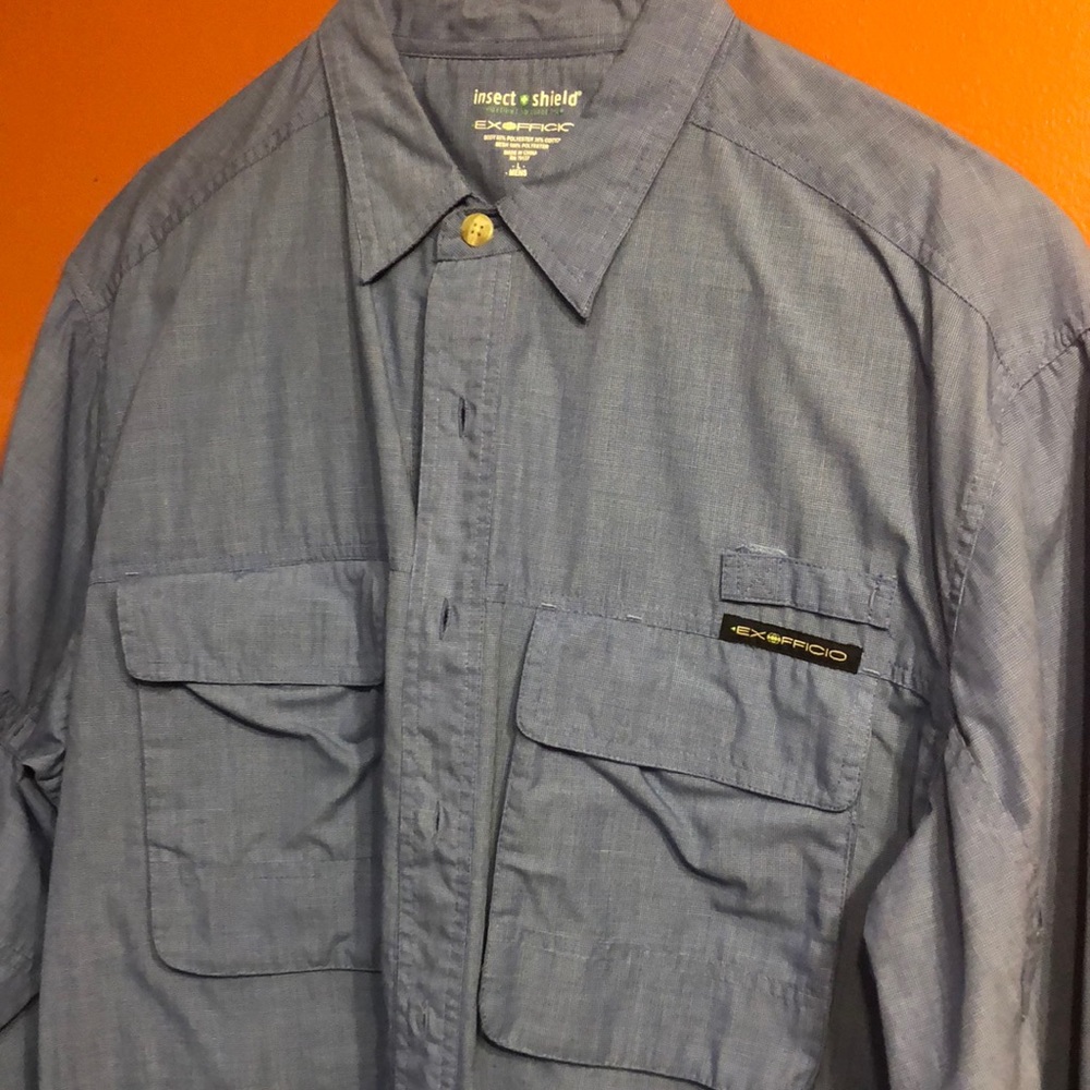 ExOfficio Insect Shield fishing/travel shirt